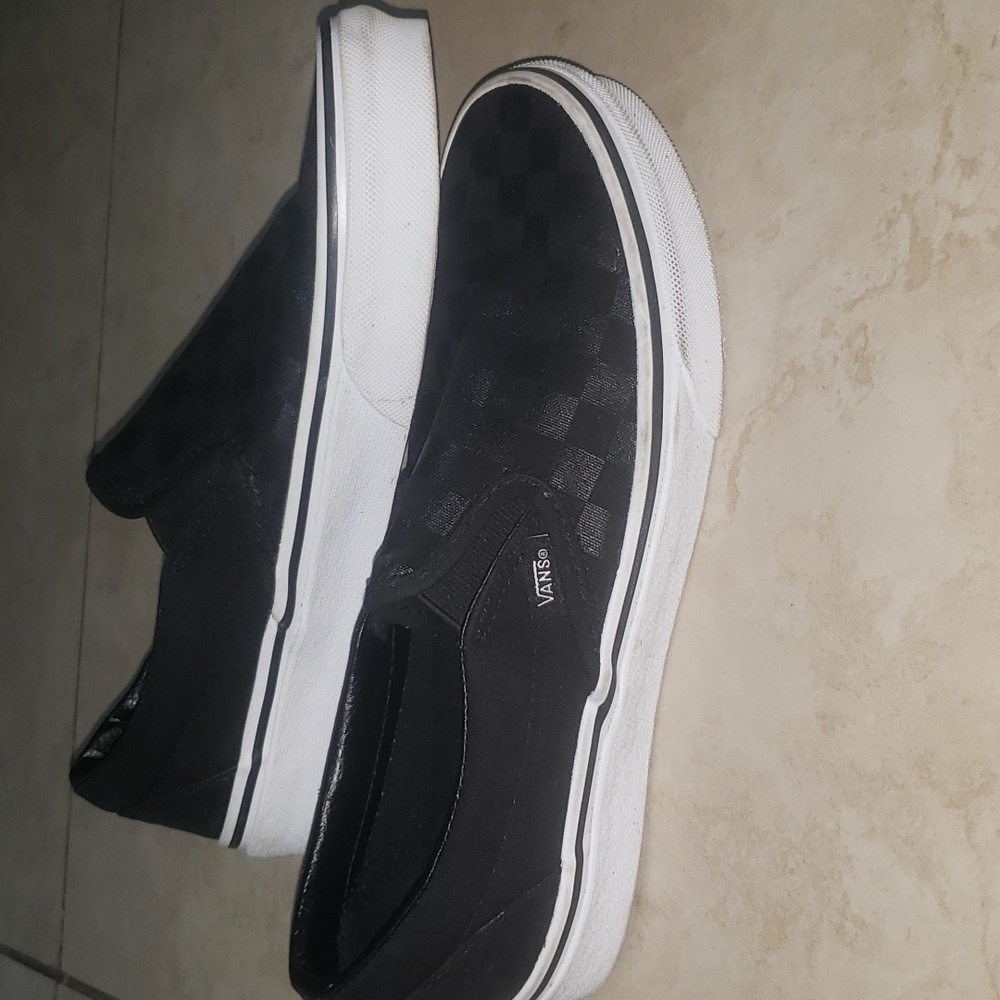 Vans Unisex Classic Slip-On Checkerboard